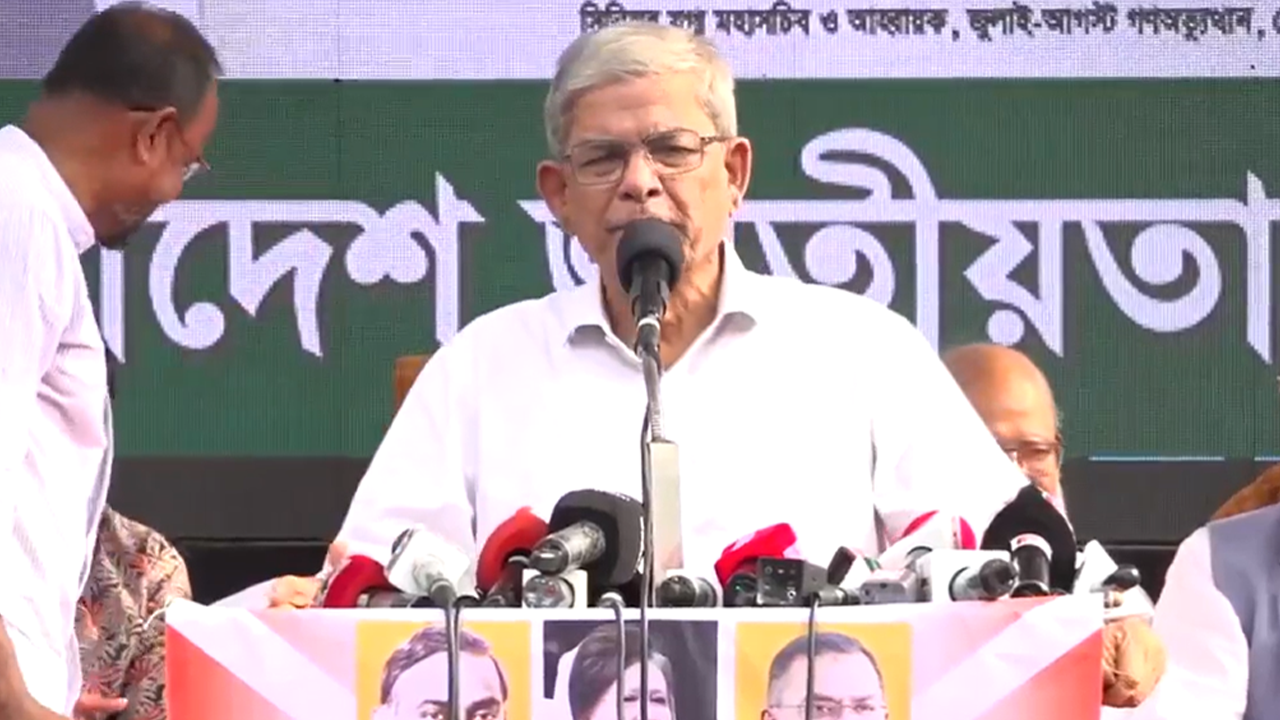 গণঅভ্যুত্থানে সেনাবাহিনীর ভূমিকার জন্য কৃতজ্ঞতা জানালেন মির্জা ফখরুল